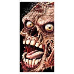 Halloween Zombie Door Cover