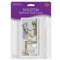 Halloween Skeleton Restroom Door Cover 8 Halloween Skeleton Restroom Door Cover -Bulk Party Supplies Shop 00014 i3