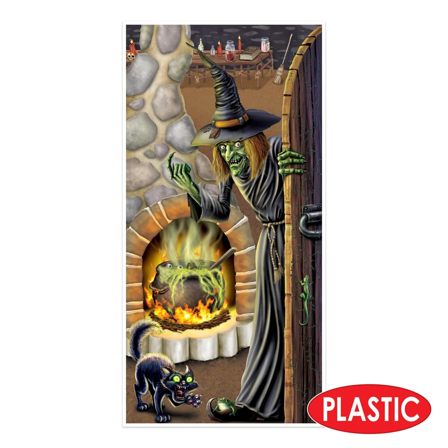 Halloween Witch's Brew Door Cover 4 Halloween Witch's Brew Door Cover - Image 4