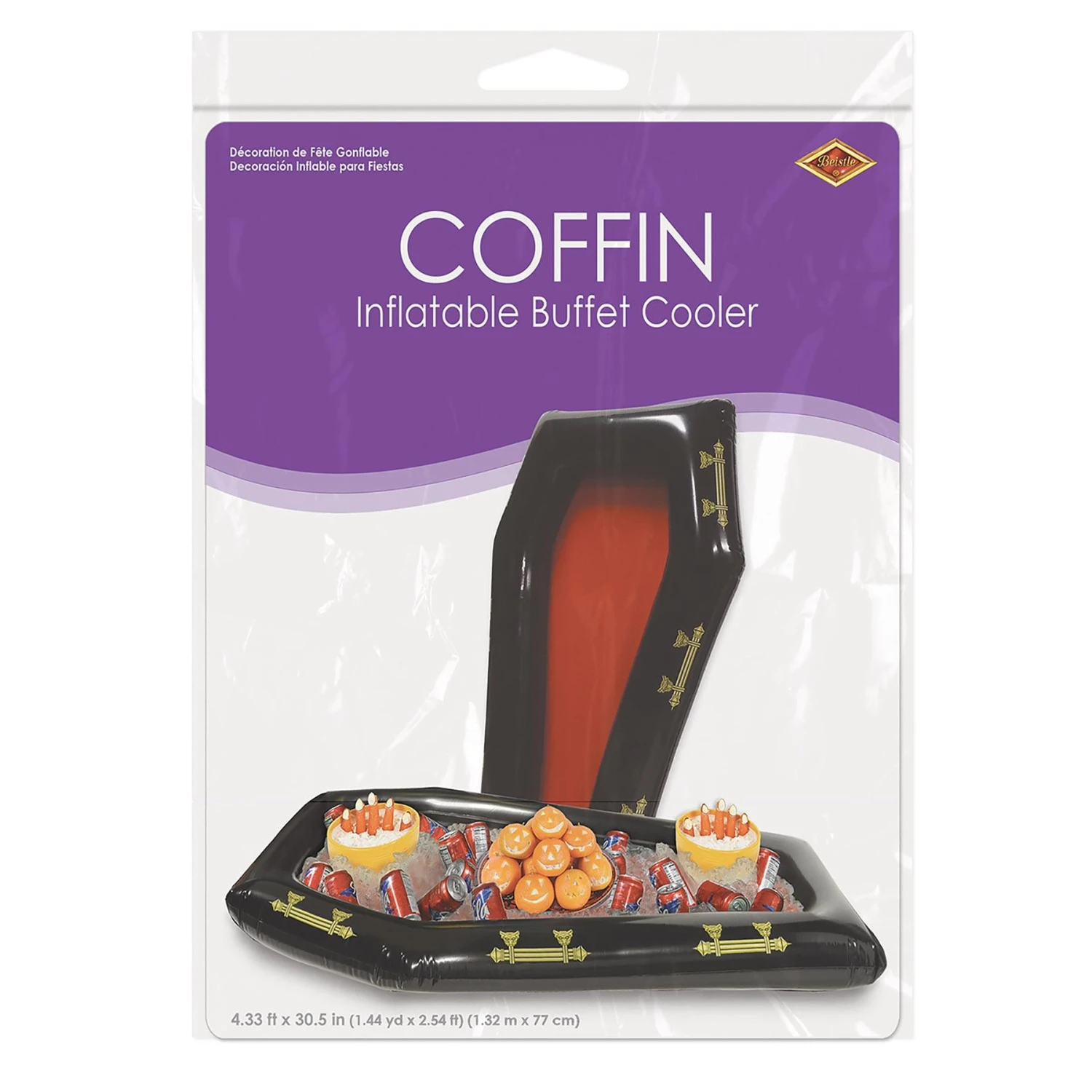 Halloween Inflatable Coffin Buffet Cooler 4 Halloween Inflatable Coffin Buffet Cooler - Image 4