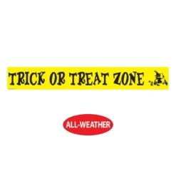 Halloween Trick Or Treat Zone Party Tape 20 Ft Roll 8 Halloween Trick Or Treat Zone Party Tape 20 Ft Roll -Bulk Party Supplies Shop 00120 i4