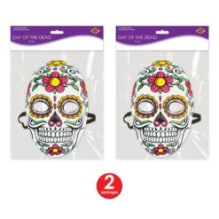 Day Of The Dead Mask -Bulk Party Supplies Shop 00338 i3 1