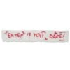Halloween Enter If You Dare! Fabric Banner 2 Halloween Enter If You Dare! Fabric Banner -Bulk Party Supplies Shop 00339