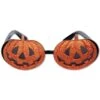Halloween Glittered Jack-O-Lantern Fanci-Frame Glasses -Bulk Party Supplies Shop 00363