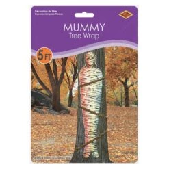 Halloween Mummy Tree Wrap Decoration 11 Halloween Mummy Tree Wrap Decoration -Bulk Party Supplies Shop 00366 i3