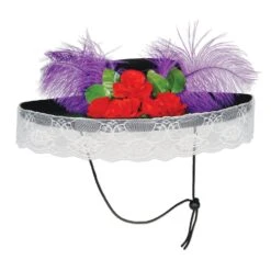 Day Of The Dead Felt Catrina Hat