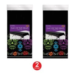 Day Of The Dead Tablecover -Bulk Party Supplies Shop 00373 i3 1