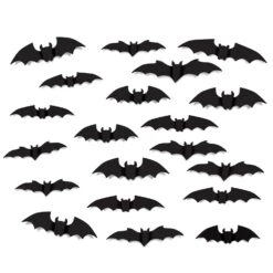 Halloween Bat Silhouettes (20 Per Package)