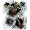 Halloween Zombie Insta-Mural Decoration -Bulk Party Supplies Shop 00386
