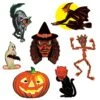 Vintage Halloween Classic Cutouts (7 Per Package)