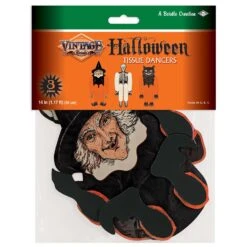 Vintage Halloween Tissue Dancers (3 Per Package) -Bulk Party Supplies Shop 00430 i3