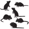Mice Silhouettes Printed 2 Sides (6 Per Package) 3 Mice Silhouettes Printed 2 Sides (6 Per Package) -Bulk Party Supplies Shop 00459 37576231 2668 4287 99cf 8cbf2848273e