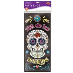 Day Of The Dead Cello Bags (25 Per Package) -Bulk Party Supplies Shop 00463 i3 09549030 4b49 4f78 ad73 33fa81d63555