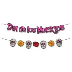 Dia De Los Muertos Streamer Set