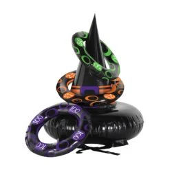 Halloween Inflatable Witch Hat Ring Toss