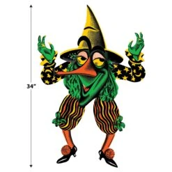 Vintage Halloween Jointed Witch Goblin 13 Vintage Halloween Jointed Witch Goblin -Bulk Party Supplies Shop 00474 i5