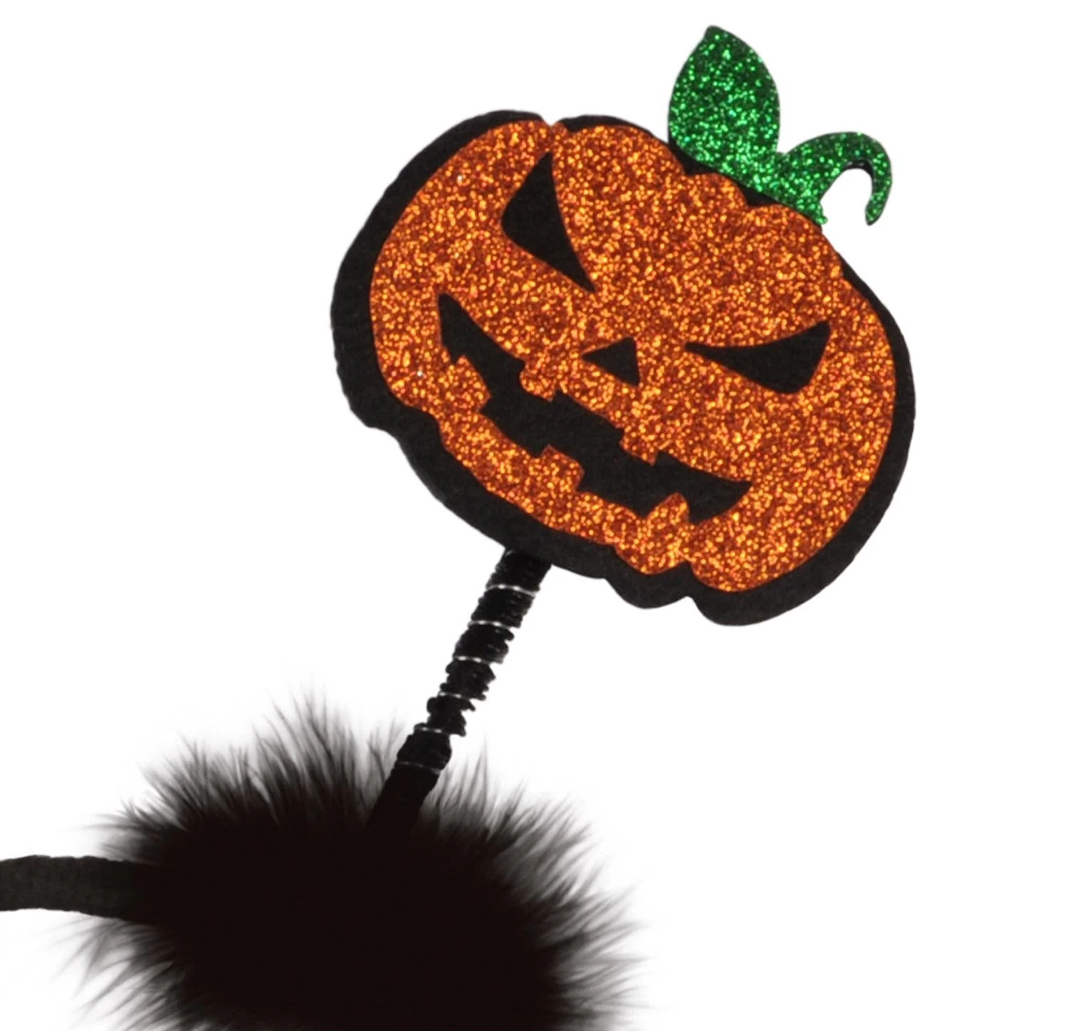 Halloween Glittered Jack-O-Lantern Boppers 2 Halloween Glittered Jack-O-Lantern Boppers - Image 2