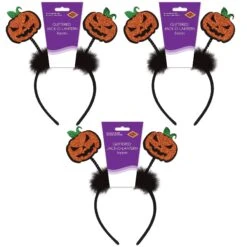 Halloween Glittered Jack-O-Lantern Boppers 13 Halloween Glittered Jack-O-Lantern Boppers -Bulk Party Supplies Shop 00476 i3 1