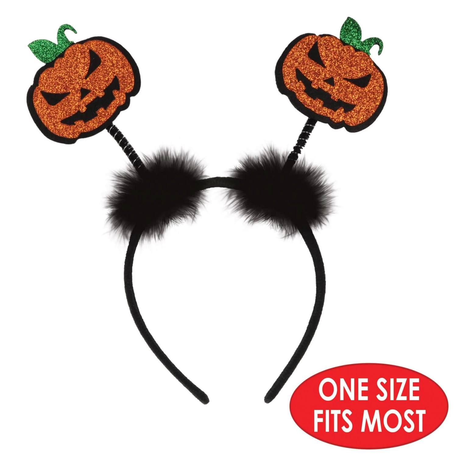 Halloween Glittered Jack-O-Lantern Boppers 7 Halloween Glittered Jack-O-Lantern Boppers - Image 7