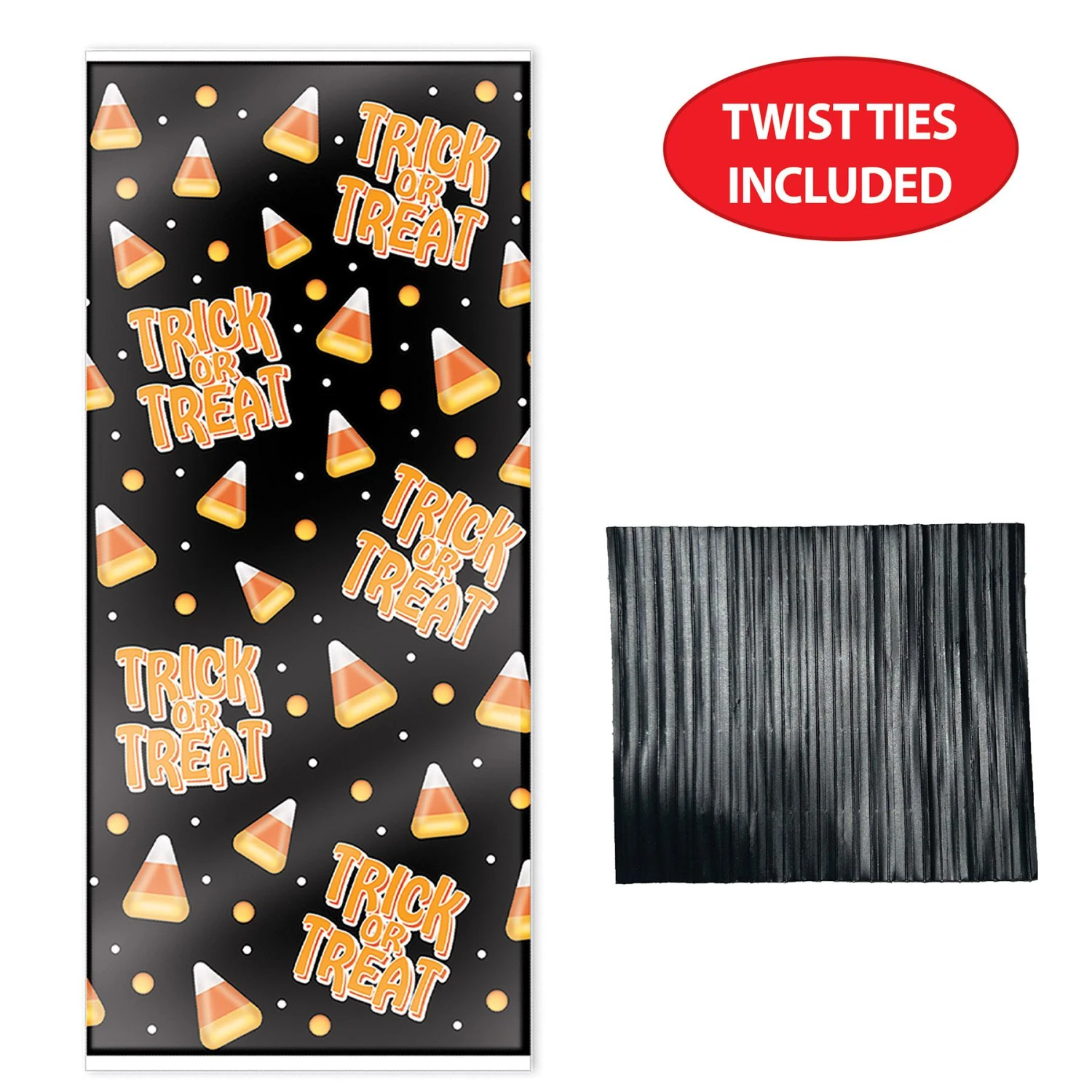 Halloween Trick Or Treat Cello Bags (25 Per Package) 5 Halloween Trick Or Treat Cello Bags (25 Per Package) - Image 5