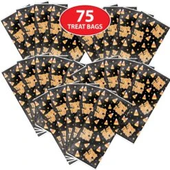 Halloween Trick Or Treat Cello Bags (25 Per Package) 15 Halloween Trick Or Treat Cello Bags (25 Per Package) -Bulk Party Supplies Shop 00479 i7 1