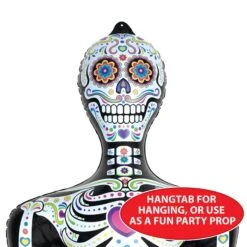 Day Of The Dead Inflatable Skeleton (12 Packages) -Bulk Party Supplies Shop 00487 i4