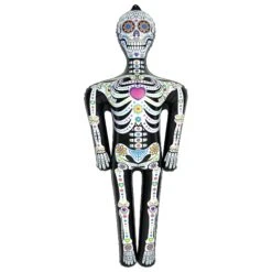 Day Of The Dead Inflatable Skeleton (12 Packages)