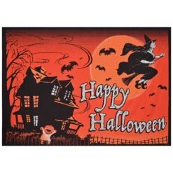 Vintage Halloween Fabric Backdrop