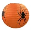 Halloween Spider Paper Lanterns (3 Per Package) -Bulk Party Supplies Shop 00570