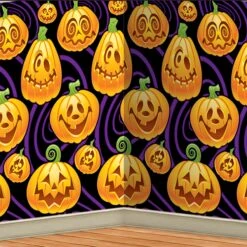 Halloween Jack-O-Lantern Backdrop 7 Halloween Jack-O-Lantern Backdrop -Bulk Party Supplies Shop 00711 i2