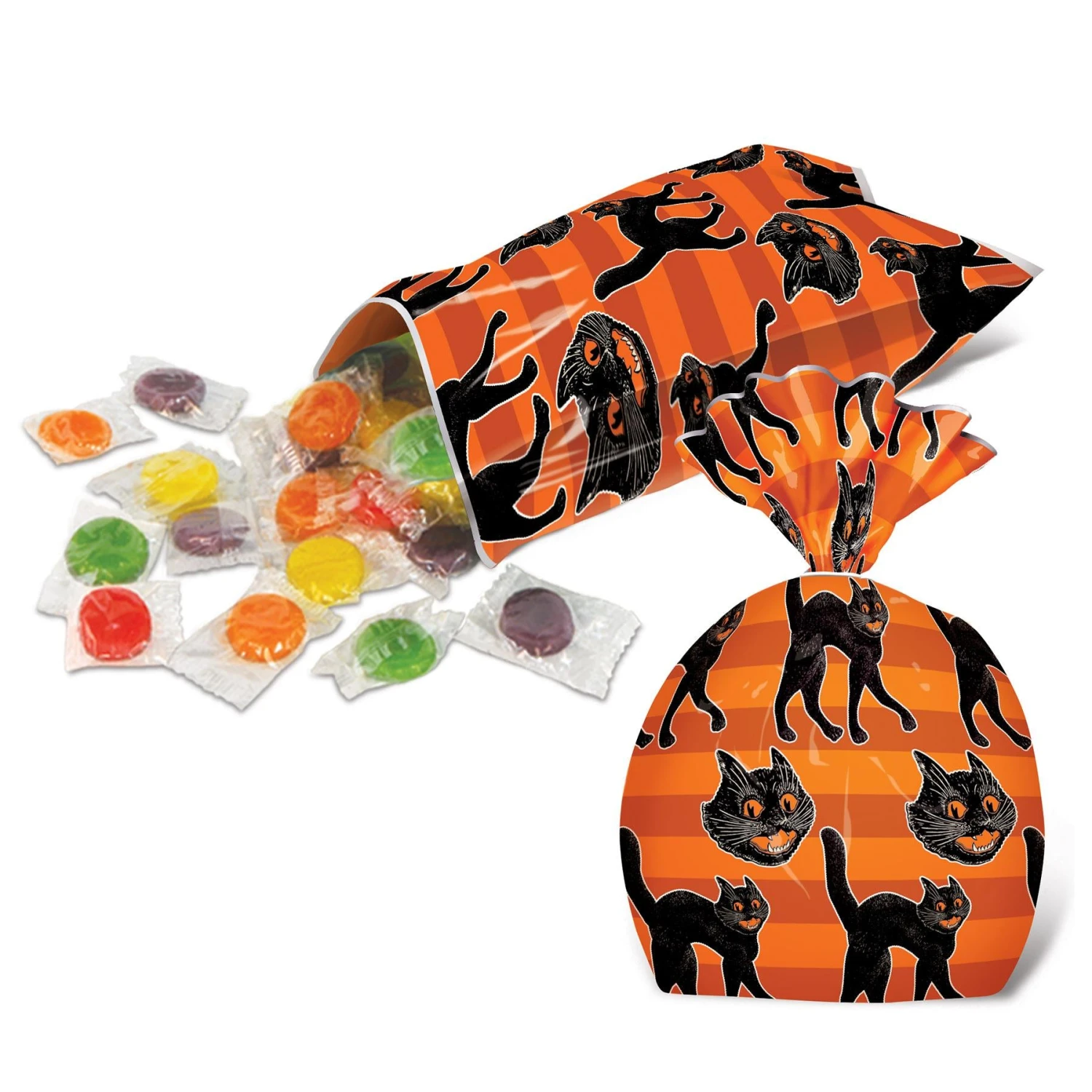 Vintage Halloween Cello Bags (300 Per Case) 3 Vintage Halloween Cello Bags (300 Per Case) - Image 3