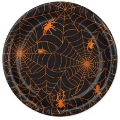 Spider Web Plates (8 Per Package)