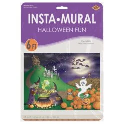 Halloween Insta-Mural Decoration -Bulk Party Supplies Shop 00909 i3