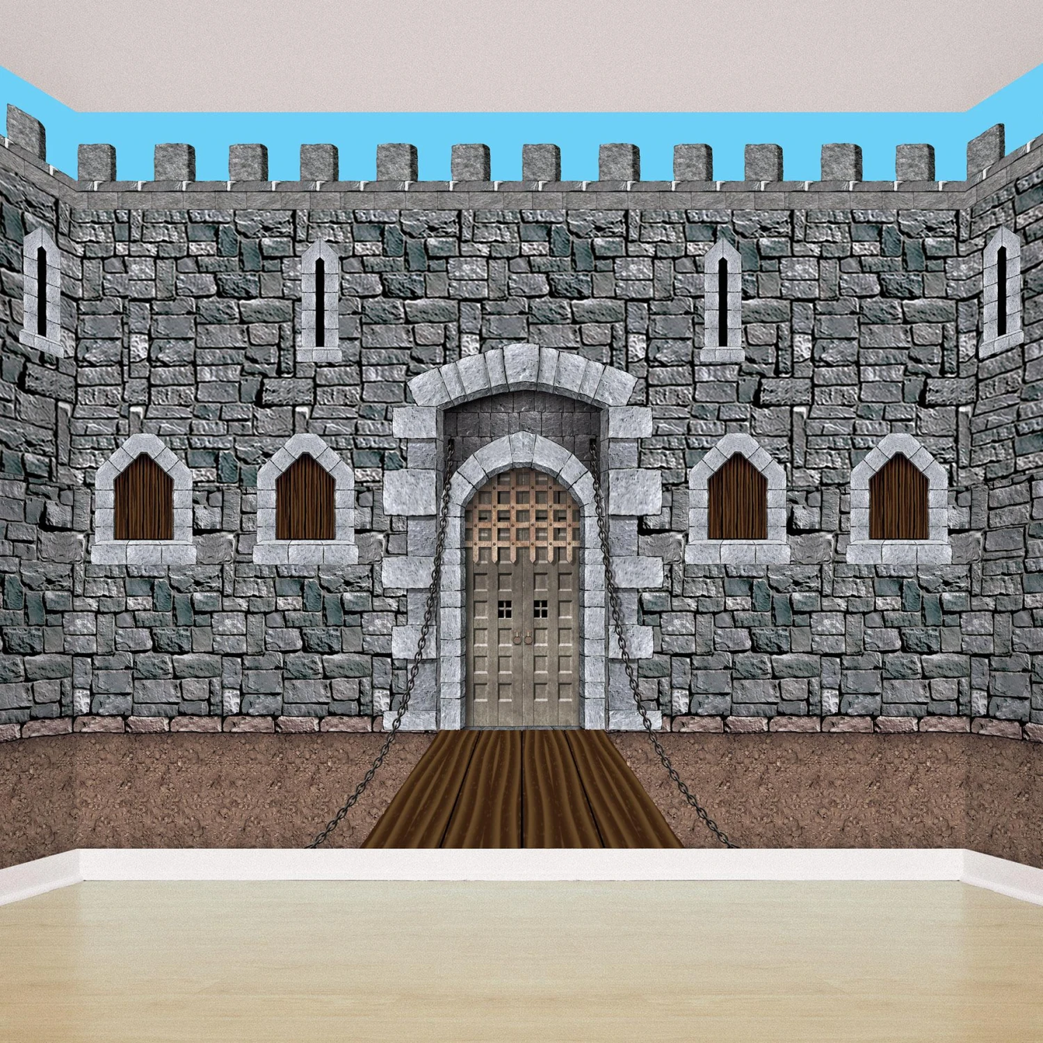 Medieval Dirt Floor Backdrop 2 Medieval Dirt Floor Backdrop - Image 2