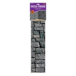 Halloween Stone Wall Backdrop -Bulk Party Supplies Shop 00911 i3