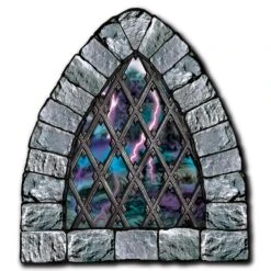 Halloween Stairway - Window & Torch Props (9 Per Package) -Bulk Party Supplies Shop 00912 i1 1