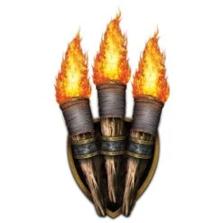 Halloween Stairway - Window & Torch Props (9 Per Package) -Bulk Party Supplies Shop 00912 i1 2