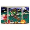 Halloween Crashing Witch Insta-View Decoration