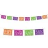 Day Of The Dead Picado Style Pennant Banner -Bulk Party Supplies Shop 00941