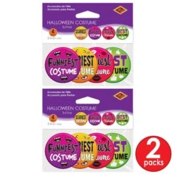 Halloween Costume Buttons (48 Per Case) -Bulk Party Supplies Shop 00942 i3 1