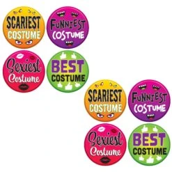 Halloween Costume Buttons (48 Per Case) -Bulk Party Supplies Shop 00942 i7