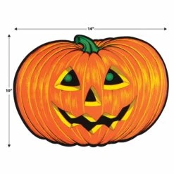 Halloween Jack-O-Lantern Cutouts (6 Per Package) -Bulk Party Supplies Shop 00944 i5
