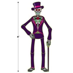Jointed Day Of The Dead Male Skeleton 9 Jointed Day Of The Dead Male Skeleton -Bulk Party Supplies Shop 00948 i5