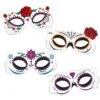 Day Of The Dead Half Masks (4 Per Package) -Bulk Party Supplies Shop 00951 bc716649 ea31 4152 aab0 04054c547605