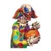 Halloween Creepy Clown Car Cling 11 Halloween Creepy Clown Car Cling -Bulk Party Supplies Shop 01060