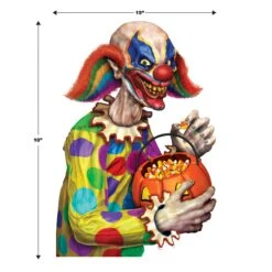 Halloween Creepy Clown Car Cling -Bulk Party Supplies Shop 01060 i5