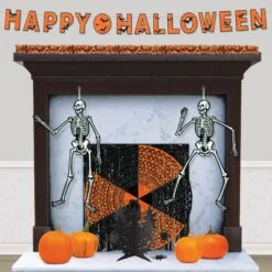 Halloween Jointed Skeleton Decoration (2 Per Package) -Bulk Party Supplies Shop 01084 i2