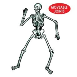 Halloween Jointed Skeleton Decoration (2 Per Package) -Bulk Party Supplies Shop 01084 i4