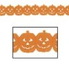 Halloween Jack-O-Lantern Garland -Bulk Party Supplies Shop 01114