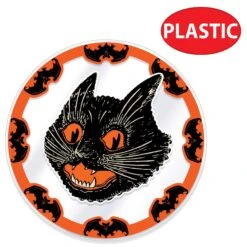 Plastic Vintage Halloween Round Placemats (4 Per Package) -Bulk Party Supplies Shop 01253 i4 1